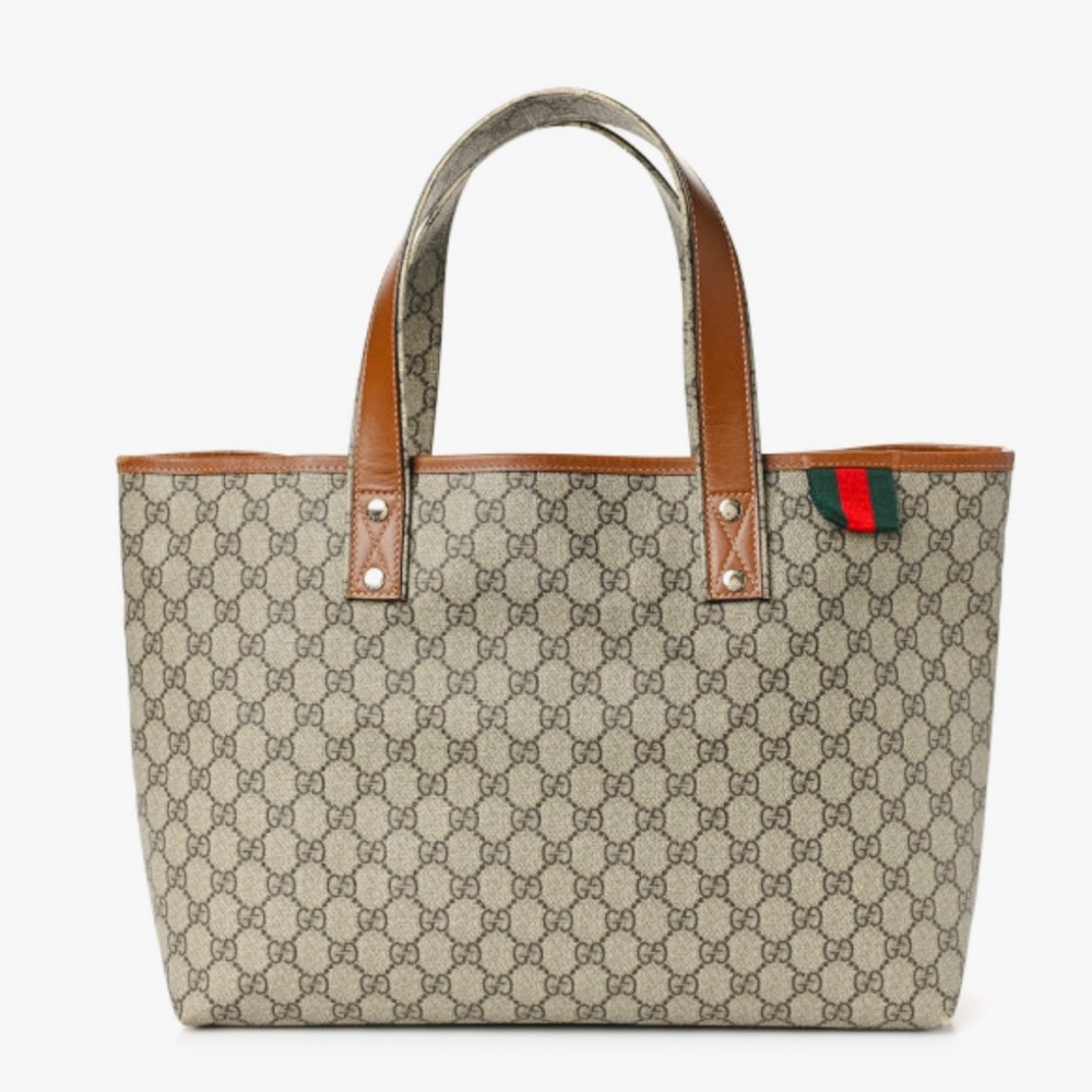 🔥 GUCCI GG SIGNATURE TOTE